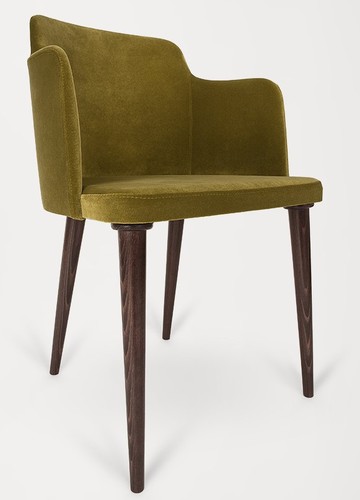 Designerski fotel Lagom sprawdzi się zarówno w przytulnym wnętrzu jak i surowym, minimalistycznym